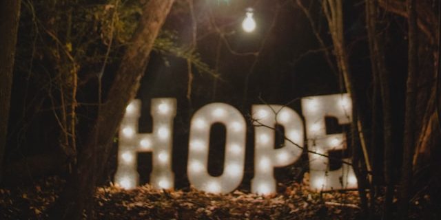 A little ray of hope